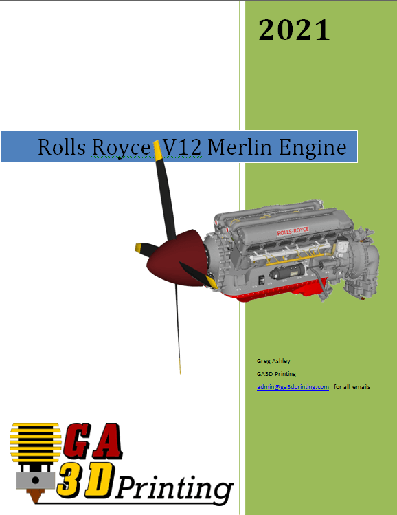 RR Merlin Manual Cover Page